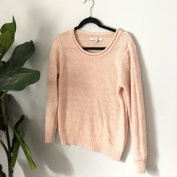 Forever 21 Luna Light Pink Sweater - Picture 3 of 7